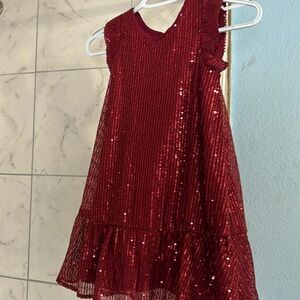Little girl sequin dress